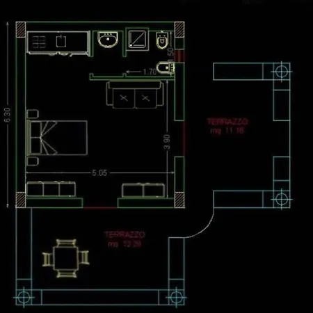 빌라 La Casa Blu Exclusive